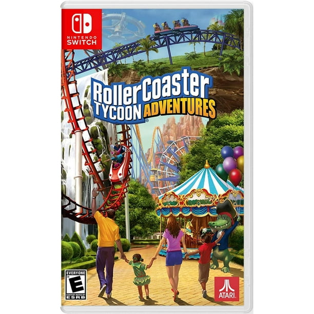 Rollercoaster Tycoon Adventures Nintendo Switch Standard Edition Exciting Game Modes Create Outrageous Parks In 3 Different Fun Filled Modes By Brand Atari Walmart Com Walmart Com