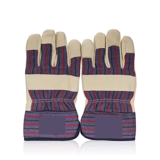 Safety Work Gloves, Leather Work Gloves,Industrial Operating Gloves for Cold Environments,Cold-Proof,Abrasion-Resistant ,Wide Use