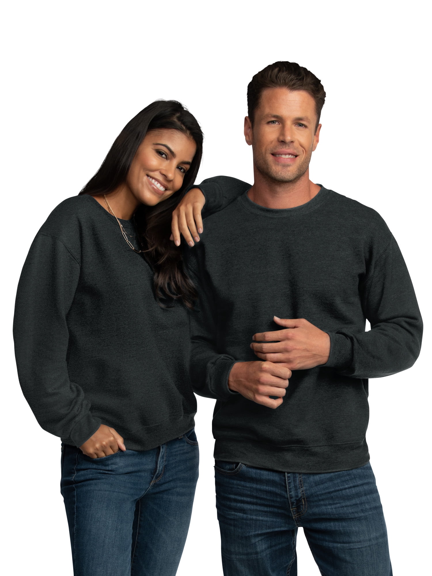 Fruit of the Loom Men's EverSoft Fleece Crew Sweatshirt, Sizes S