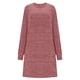 thumbnail image 5 of TaTaai Women's Long Sleeve Dress with Pockets Round Neck Button Front Casual Loose Fit A Line Midi Dress Soft Comfortable Solid Color for Spring Fall Daily Gift, 5 of 7