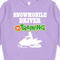 thumbnail image 3 of Inktastic Snowmobile Driver in Training Toddler Sweatshirt, 3 of 4