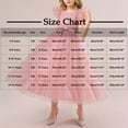 thumbnail image 3 of Delliss Tulle Dress for Girls Lace Embroidery Sleeveless Ruffle Princess Dress Pageant Wedding Party Gown, 3 of 9