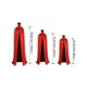 thumbnail image 2 of Adult Velvet Cape Cloak with Collar Medieval Costume Witch Witchcraft Vampire Costume Full Length Dress Coat, 2 of 5