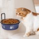 thumbnail image 4 of 2 cuencos elevados de acero inoxidable para gatos, con adhesivo para colgar en la pared., 4 of 6