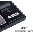 thumbnail image 5 of Pocket Scale - High Precision Kitchen Scale 200Gx0.01G, Portable Mini Jewelry Scale Comes With 2 Bat, 5 of 5