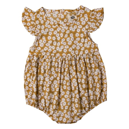 

TheFound Newborn Baby Girls Flowers Romper Jumpsuit Bodysuit Outfits Clothes Sunsuit