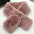 thumbnail image 3 of TERGAYEE Fur Collar Scarf for Women,Winter Warm Soft Cozy Furry Loophole Scarf Wrap,Faux Fur Scarves Neck Shrug,Thickened Furry Scarf Wrap Fashion Accessories, 3 of 3