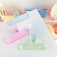 thumbnail image 2 of 2pcs Clear Acrylic Binder Clips with Strong Grip Colorful Paper Clips for Office School Home Reusable Binder Clips for Organizing Documents Photos Crafts, 2 of 8