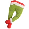 thumbnail image 4 of Leg Shape Christmas Festive Decoration For Friends Family 15.7×7.9×1in Decor 1 Set, 4 of 4