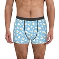 thumbnail image 7 of Disketp Blue Popcorn Men's Boxer Briefs,Soft and Breathable Cotton Underwear with ComfortFlex Waistband, 7 of 7