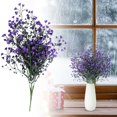 thumbnail image 2 of Artificial Flowers, Faux Gypsophila Bouquet Fake Flowers, Realistic Long Stem Flowers for Home & Farmhouse Decor, Wedding, Vase Arrangement Indoor Outdoor, 2 of 8