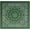 Green, variant on $averPak BodyForge & InsectGuard - Permethrin Treated Insect Repellent Bandana Face Mask Headband Paisley (Hunter Green)