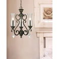 thumbnail image 2 of Z-Lite 720-3 Melina 3 Light Chandelier - Silver, 2 of 2