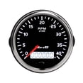 thumbnail image 1 of Tacómetro 85 mm/3,35 pulgadas 0‑4000 RPM IP67 Luz de fondo ámbar blanca impermeable para motor de gasolina de 1 a 8 cilindros, 1 of 12