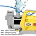 thumbnail image 3 of Stark USA 1HP Portable Shallow Well Pump, 880 GPH 115V, For Sprinkler, Irrigation, Garden, Lawn Water Transfer, 3 of 4