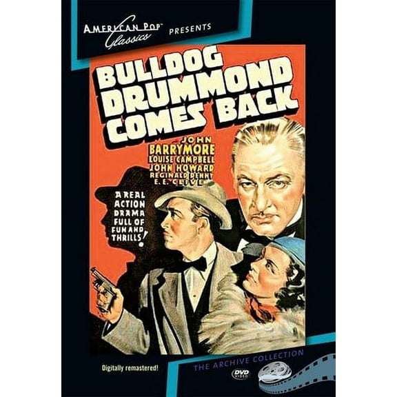 Bulldog Drummond Comes Back (DVD), American Pop Classic, Mystery & Suspense