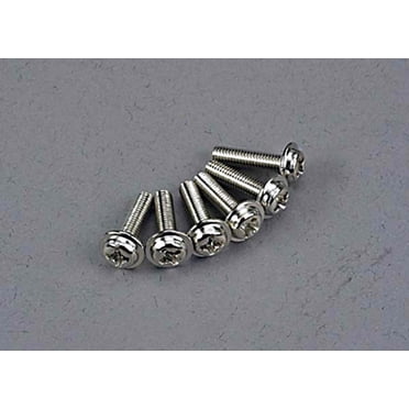 Hiro Seiko Countersunk Screws Aluminum 3x12mm Black - HS-69876 - MK