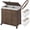 Brown, variant on Laundry Hamper with Wheels, No Install Needed, 90L Divided Handwoven Hampers & 2 Removable Liner Bags, Rattan Clothes Laundry Basket with Lid & Handles, Foldable Hampers Gray 18x13x26.4 In