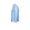 thumbnail image 2 of Calvin Klein Light Blue Heather Button Down Shirt Sport , Size 2XLarge, 2 of 4