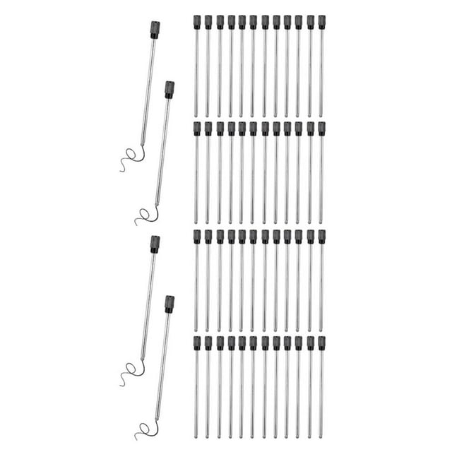 Youkk 24pcs Metal Ballpoint Pen Refills For Long-lasting Performance Ballpoint Pen Refill Set Easy 2Set