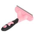 thumbnail image 3 of Peine para el cuidado de perros y gatos, cepillo con nudo abierto, herramienta para eliminar el pelo flotante para mascotas, color rosa, 3 of 13