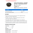 thumbnail image 2 of Engine Harmonic Balancer - Compatible with 1986 - 1988 Oldsmobile Delta 88 - Dorman, 2 of 2