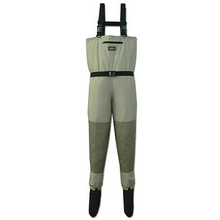 Caddis Systems Deluxe Breathable Stocking Foot Wader, 2-Tone Taupe
