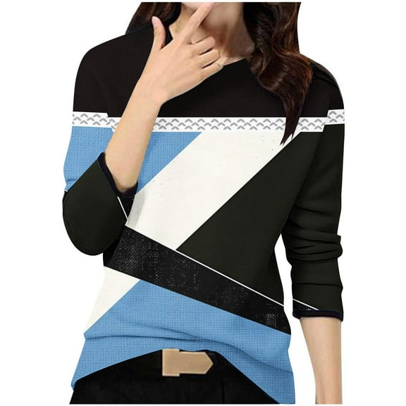 SHE IS My Orders past Orders Fall Shirts for Women Plus Size Long Sleeve Tops for Women Dressy Womens Long Sleeve Blouse Black Tunic Tops Women Plus Size