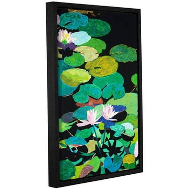 ArtWall Allan Friedlander "Blair's Magic Pond" Gallery-Wrapped Floater-Framed Canvas