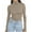 Khaki1, variant on ameIAEA Women's Long Sleeve Turtleneck Shirts Fall Fashion Basic Thermal Underwear Tops Winter Clothes