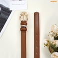 thumbnail image 6 of WHIPPY Women Leather Belt for Jeans Pants Dresses Fashion Ladies Leather Belts 3 Pack, 6 of 7