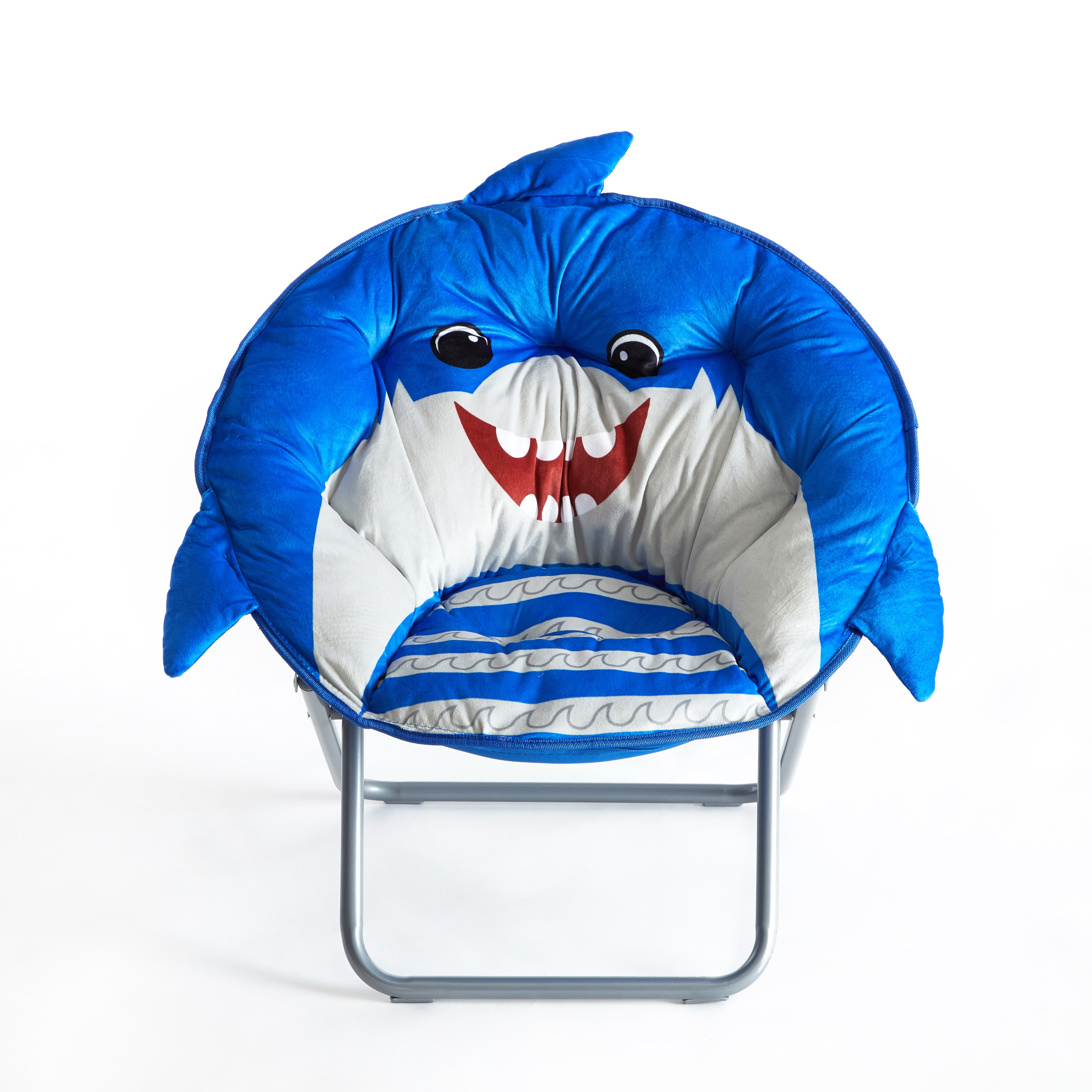 Heritage Club 23" Figural Critter Saucer Chair, Shark