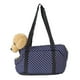 thumbnail image 3 of Bolsa de transporte para perros, bolsa portátil de lado suave, cómoda y cálida, bolsa de hombro, bolsa plegable para , suministros para - NAVY, Pequeño Pequeña Yinane Bolsa porta cachorros, 3 of 7