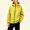 A-Yellow, variant on Boys Jacket with Hood Long Sleeve Zip up Solid Color Windbreaker Lightweight Girls' Outerwear Jackets with Pockets (Navy ,1-2Years)