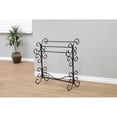 thumbnail image 2 of Metal Scroll Blanket Rack, 2 of 7