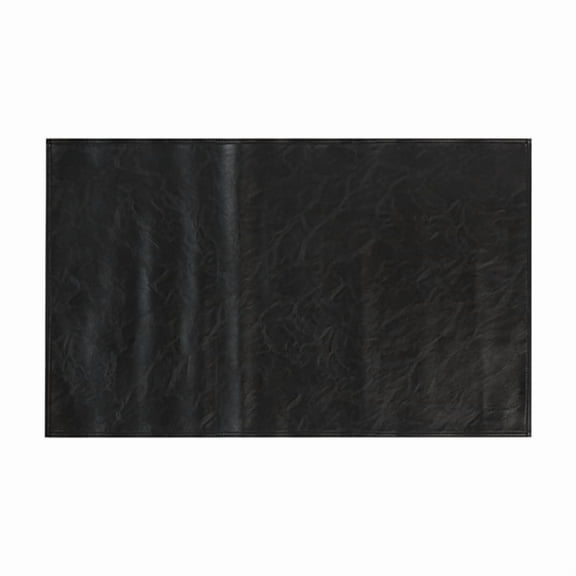 Non-Slip Faux Leather Headrest Protector for Recliner Chair,Headrest Cover Furniture Slipcovers Black