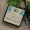 thumbnail image 6 of To Mom Remembrance Message Mother's Love Blooms Forever Necklace w Message Card, 6 of 20