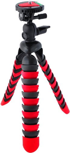 255 Red//Black 240 for Canon Ixus 135 230 500 12 Flexible Wrapable Legs Tripod with Quick Release Plate and Bubble Level /& 1000 Digital Cameras and Camcorders w// HeroFiber Ultra Gentle Cleaning Cloth 220 510 140