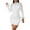White, variant on Oplxuo Sexy Feather Patchwork Sequins Club Dresses for Women Rhinestone Long Sleeve Mini Bodycon Evening Party Cocktail Dress