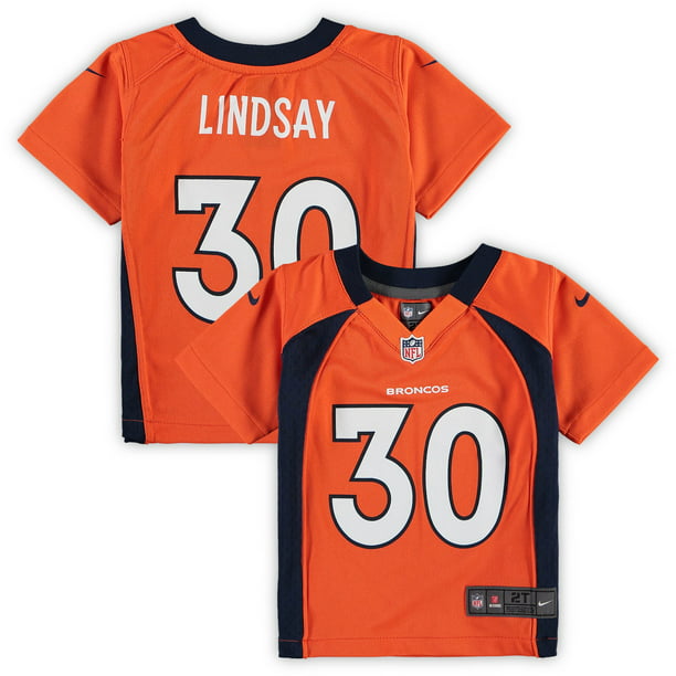 Phillip Lindsay Denver Broncos Nike Toddler Game Jersey - Orange