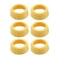 thumbnail image 3 of (6 Collars) MEDELA Bottle Nipple Collars Rings New! for slow or medium flow Wide Base, 3 of 3