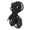 thumbnail image 4 of Cable De Audio Con Control De Volumen, Control De Volumen Y Control De Micrófono Cable De Audio Alta Resistencia A La Corrosión Para Auriculares Para Juegos, 4 of 7