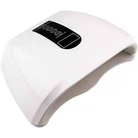 LED Nail Lamp, Nail Polish Light, Professional Nail Gel Polish Dryer Curing Lamp with 4 Timer Setting & 48 LED Lights, for School, Office, Home