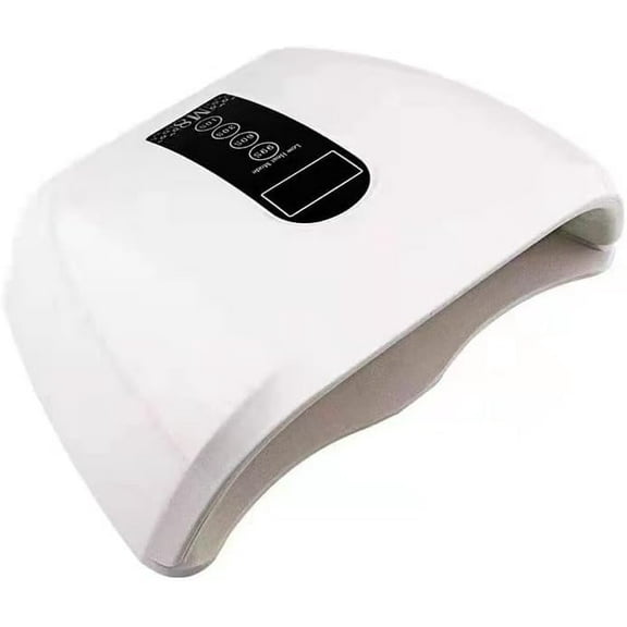 LED Nail Lamp, Nail Polish Light, Professional Nail Gel Polish Dryer Curing Lamp with 4 Timer Setting & 48 LED Lights, for School, Office, Home