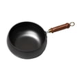 thumbnail image 3 of Wok antiadherente Wok de cocina chino Utensilios de cocina a gas Sartén sin recubrimiento para 20 centímetros, 3 of 9