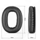 thumbnail image 2 of Premium Replacement Ear Pads for Noise-Isolating Headphones - Soft Leather Cushions for Enhanced Comfort, 2 of 5