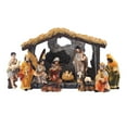 thumbnail image 2 of 12 piezas de de de Familia, conjunto de de de Pascua de Cristo, escultura religiosa de Navidad,, 2 of 9