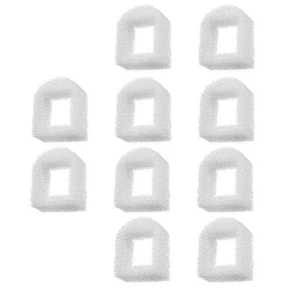 Qzbhct Foam Pre Filter Compatible with Drinkwell Stainless Steel 360, Lotus, Avalon, and Pagoda Cat Fountains (10 Pack)