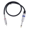 thumbnail image 2 of Cable de Conector de Audio AUX RCA macho a 6.35mm perfecl 0.5M, 2 of 7
