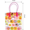 thumbnail image 3 of TINYMILLS Ice Cream Party Favor Bags Treat Bags with Handles Ice Cream Party Goodie Bags Candy Bags Pack of 12, 3 of 6